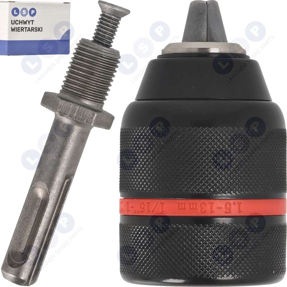 Skľučovadlo 13 MM 1⁄2 samoupínací ADAPTÉR SDS PLUS